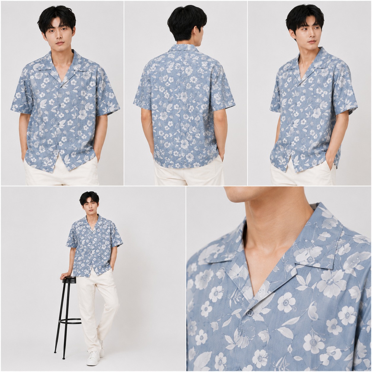 Mao Collar Shirt